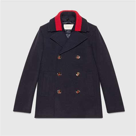 Gucci peacoat men